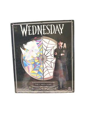 Spin Master Games WEDNESDAY Card Game Premium Foil Cards  Brand NEW